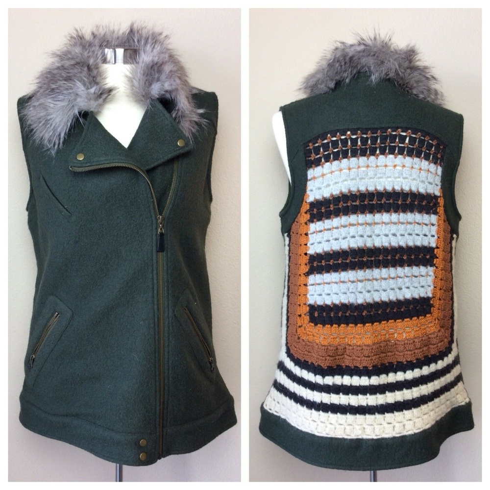 NEVER worn! Elevenses Crochet Vest